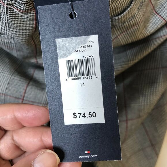 Tommy Hilfiger Adaptive Pants Plaid & Adjustable - Picture 8 of 10